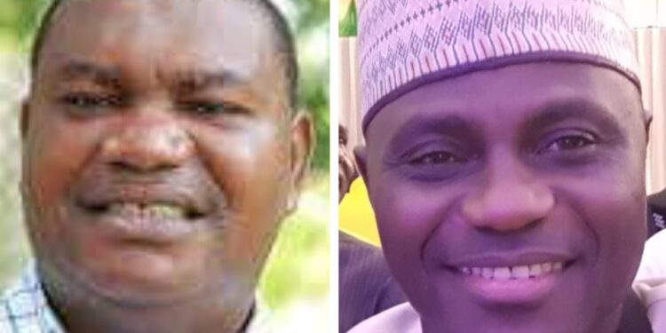 Dr Theophilus Abbah (left) and Dr Hameed Bello