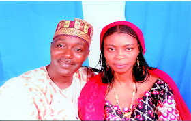 Sa'adatu Baba ce tare da mijin ta Alhaji Shehu Sunusi Bayero