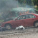 Bombing scene in Abuja