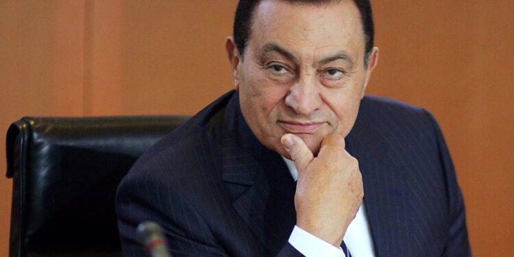 Shugaba Hosni Mubarak a birnin Berlin, cikin Maris 2006. (Hoto daga: Michael Hanschke)