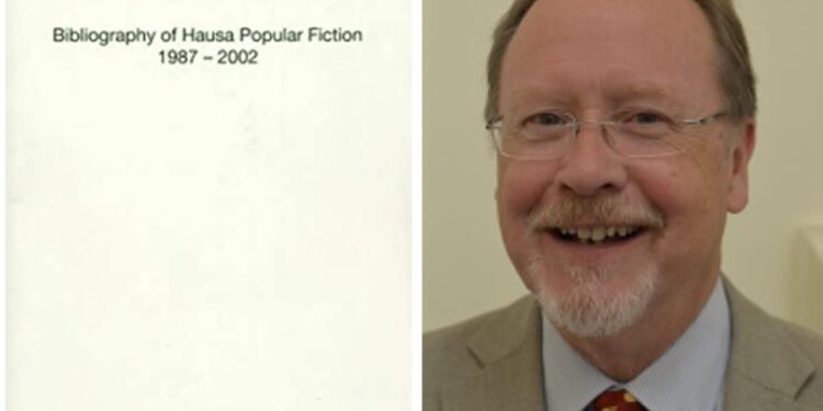 The book (left) and Prof. Graham Furniss